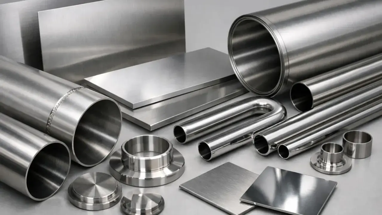 Lastre, tubi e raccordi in acciaio inox 316, pronti per ogni applicazione industriale.