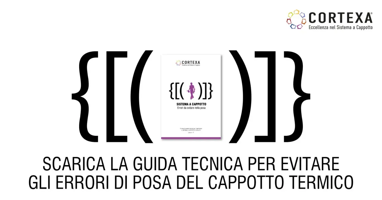 Guida tecnica Cortexa: evita errori di posa del cappotto termico. Come gli elettrodi 7018 polarità, la posa corretta è fondamentale.
