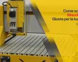 Macchina CNC gialla, ideale per la tua azienda. Scopri come scegliere quella giusta con il nostro articolo.