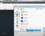 Finestra di dialogo "STEPOUT translation" in AutoCAD, con selezione del tipo di file "IGES Files" per salvare un disegno .cad.