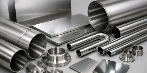 Lastre, tubi e raccordi in acciaio inox 316, pronti per ogni applicazione industriale.