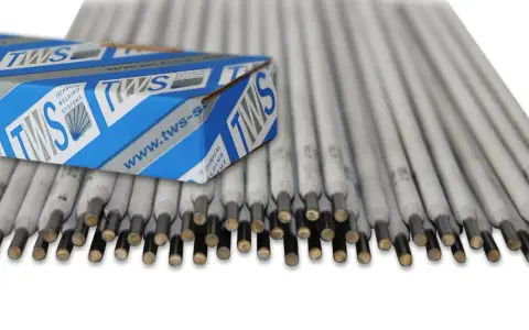 Una scatola di elettrodi 309 TWS, pronti per saldature di precisione.