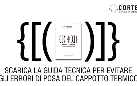 Guida tecnica Cortexa: evita errori di posa del cappotto termico. Come gli elettrodi 7018 polarità, la posa corretta è fondamentale.
