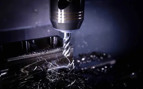 Un fresatore cosa fa? Lavora il metallo con precisione, creando forme complesse e finiture impeccabili. I trucioli metallici testimoniano il suo lavoro.