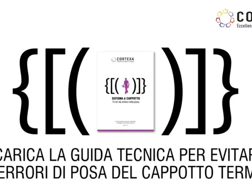 Guida tecnica Cortexa: evita errori di posa del cappotto termico. Come gli elettrodi 7018 polarità, la posa corretta è fondamentale.